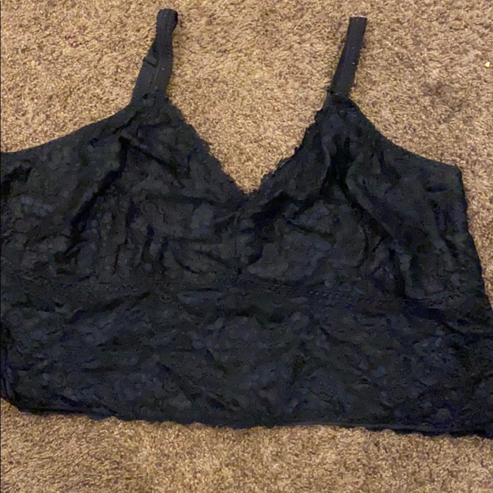 Torrid black bralette size 5